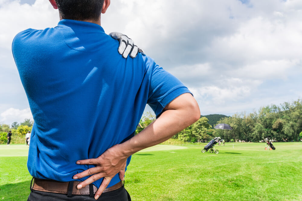 Dolore alla spalla durante o dopo il golf